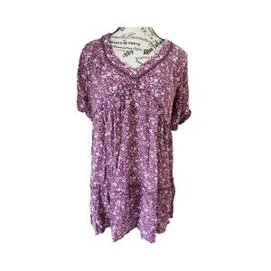 Knox Rose Boho Babydoll Grapevine Dress Size XS